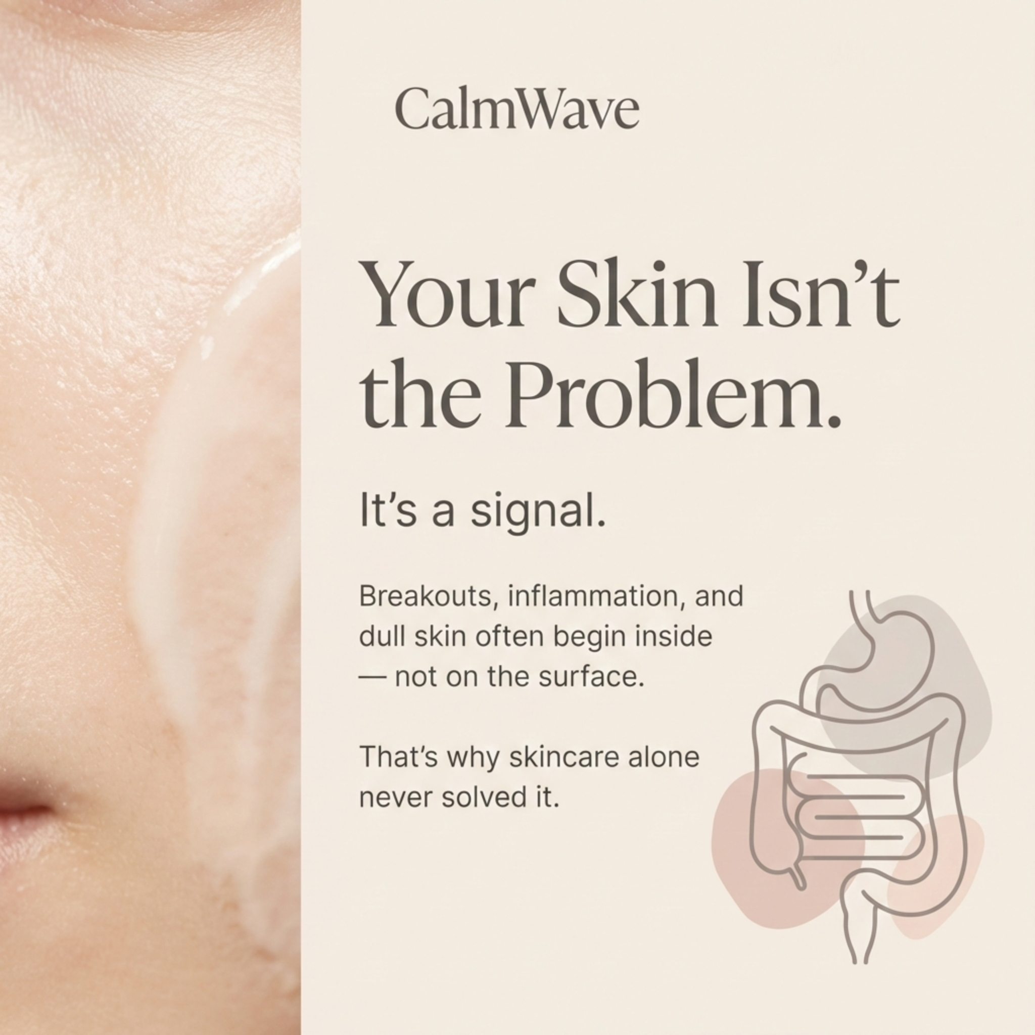 CalmWave Clear Within™ Gut Probiotic